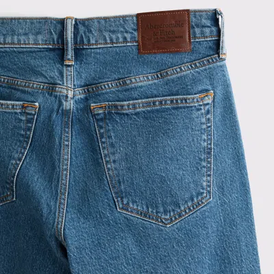 Abercrombie & Fitch 90s Straight Jean In Blue