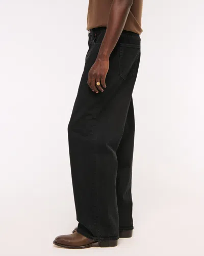 Abercrombie & Fitch Ultra Baggy Jean In Brown