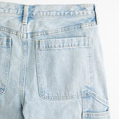 Abercrombie & Fitch Loose Workwear Jean In Blue