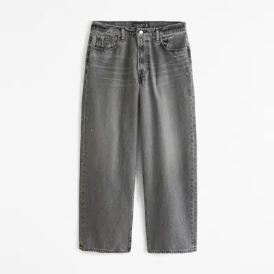 Abercrombie & Fitch Ultra Baggy Jean In Blue