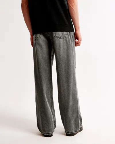 Abercrombie & Fitch Ultra Baggy Jean In Blue