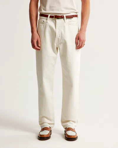 Abercrombie & Fitch Loose Jean In Yellow