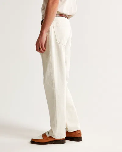 Abercrombie & Fitch Loose Jean In Yellow