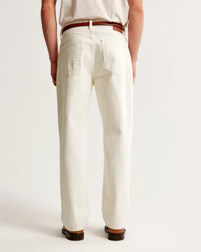 Abercrombie & Fitch Loose Jean In Yellow