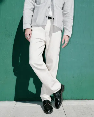 Abercrombie & Fitch Loose Jean In Yellow