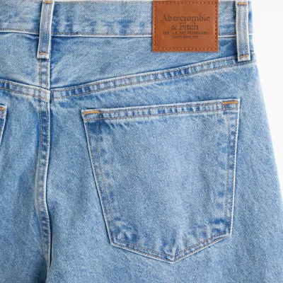 Abercrombie & Fitch Baggy Jean In Blue