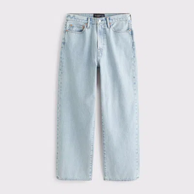 Abercrombie & Fitch Baggy Jean In Brown
