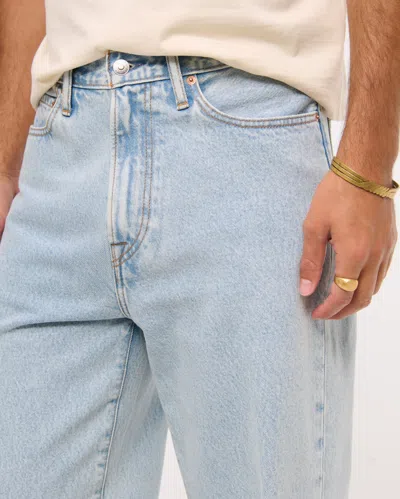 Abercrombie & Fitch Baggy Jean In Brown