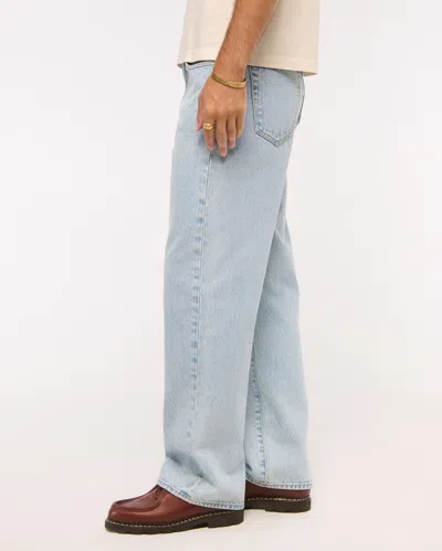 Abercrombie & Fitch Baggy Jean In Brown