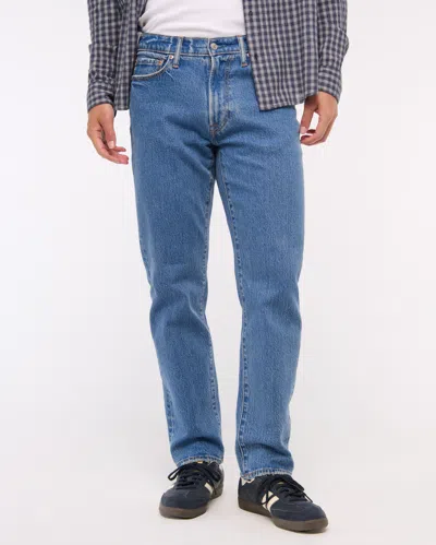 Abercrombie & Fitch 90s Straight Jean In Blue
