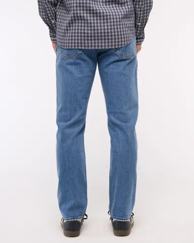 Abercrombie & Fitch 90s Straight Jean In Blue