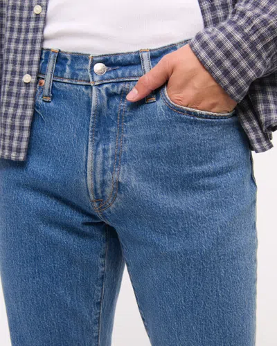 Abercrombie & Fitch 90s Straight Jean In Blue