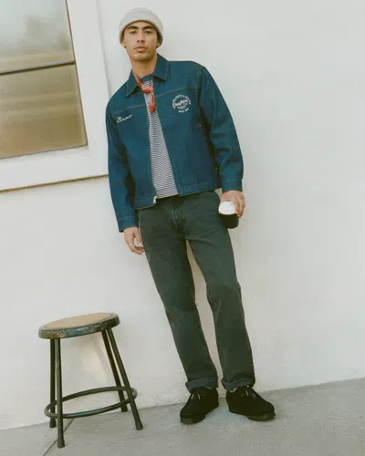 Abercrombie & Fitch 90s Straight Jean In Blue