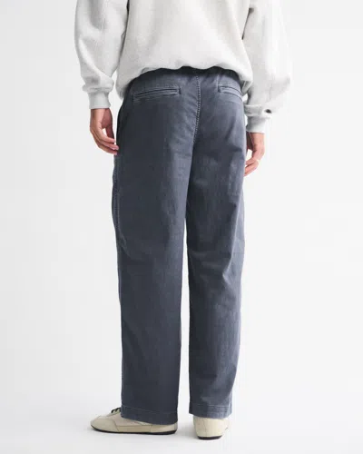 Abercrombie & Fitch Sea Fade Baggy Pull-on Pant In Blue