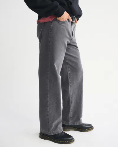 Abercrombie & Fitch Baggy 5-pocket Pant In Blue
