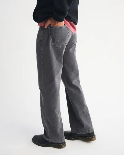 Abercrombie & Fitch Baggy 5-pocket Pant In Blue