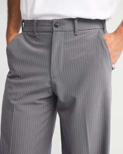 Abercrombie & Fitch Menswear Baggy Trouser In Gray