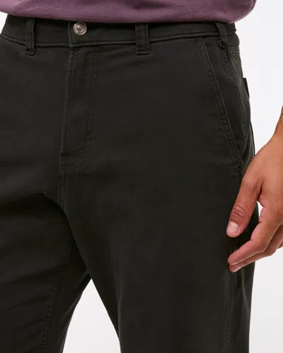 Abercrombie & Fitch Athletic Loose Workwear Pant In Black