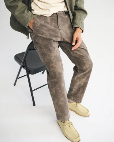 Abercrombie & Fitch Athletic Loose Workwear Pant In Green