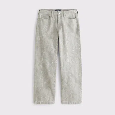 Abercrombie & Fitch Baggy 5-pocket Pant In Gray