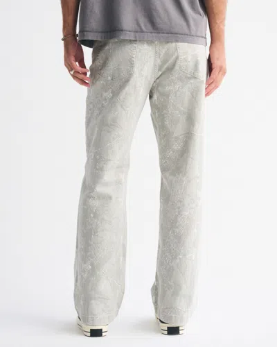 Abercrombie & Fitch Baggy 5-pocket Pant In Gray