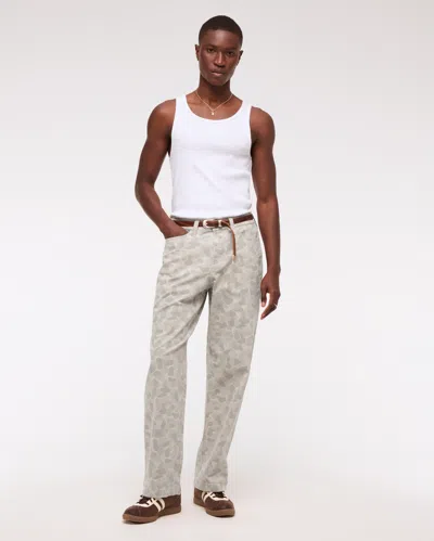 Abercrombie & Fitch Baggy 5-pocket Pant In White