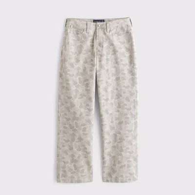 Abercrombie & Fitch Baggy 5-pocket Pant In White