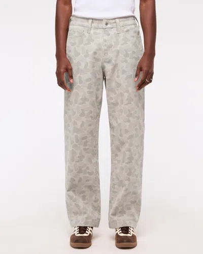 Abercrombie & Fitch Baggy 5-pocket Pant In White