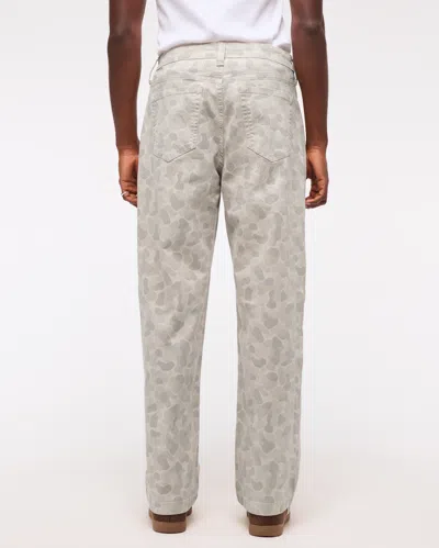 Abercrombie & Fitch Baggy 5-pocket Pant In White