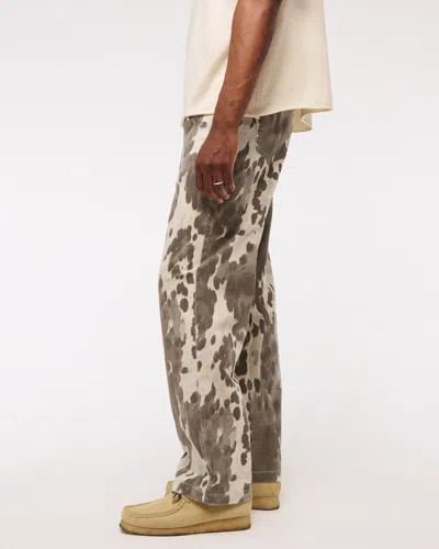 Abercrombie & Fitch Baggy 5-pocket Pant In Neutral