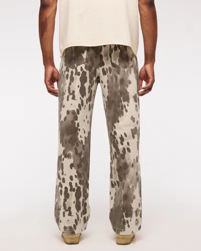 Abercrombie & Fitch Baggy 5-pocket Pant In Neutral