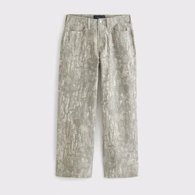 Abercrombie & Fitch Baggy 5-pocket Pant In Brown