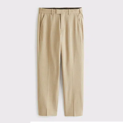 Abercrombie & Fitch The A&f Collins Slim Suit Pant In Brown