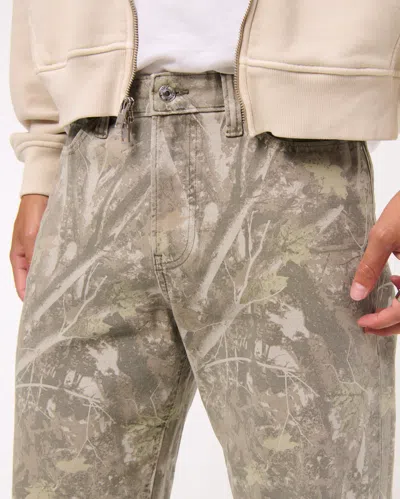 Abercrombie & Fitch Baggy 5-pocket Pant In Green