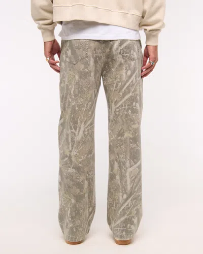 Abercrombie & Fitch Baggy 5-pocket Pant In Green