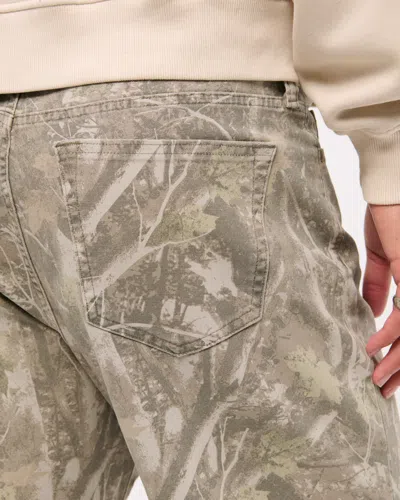 Abercrombie & Fitch Baggy 5-pocket Pant In Green