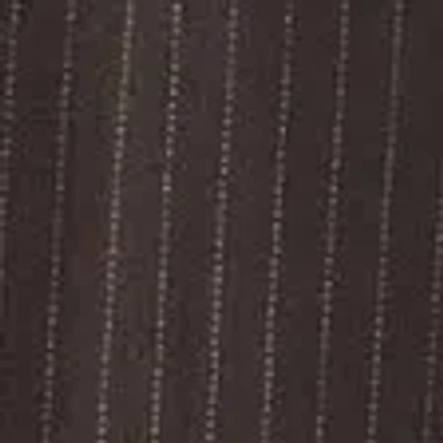 Abercrombie & Fitch Baggy Tailored Linen-blend Trouser In Brown