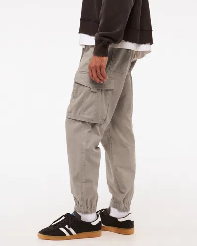 Abercrombie & Fitch Cargo Jogger In Brown