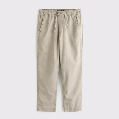 Abercrombie & Fitch Loose Pull-on Pant In Brown