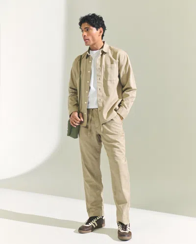 Abercrombie & Fitch Loose Pull-on Pant In Brown