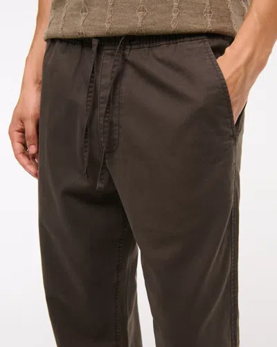 Abercrombie & Fitch Loose Pull-on Pant In Brown