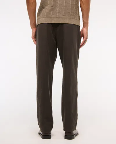 Abercrombie & Fitch Loose Pull-on Pant In Brown