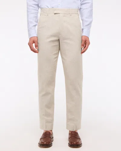 Abercrombie & Fitch The A&f Collins Slim Linen-blend Suit Pant In Blue