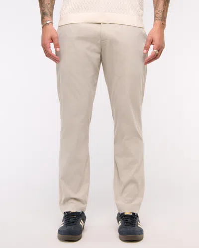 Abercrombie & Fitch A&f Go-to Athletic Fit Pant In Gray