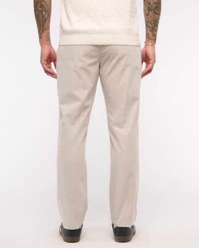 Abercrombie & Fitch A&f Go-to Athletic Fit Pant In Gray