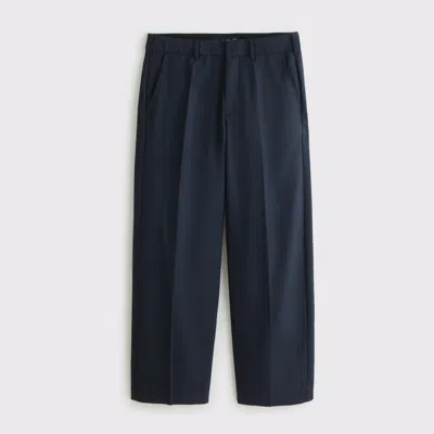 Abercrombie & Fitch Baggy Trouser In Blue