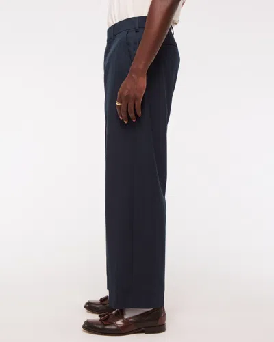 Abercrombie & Fitch Baggy Trouser In Blue
