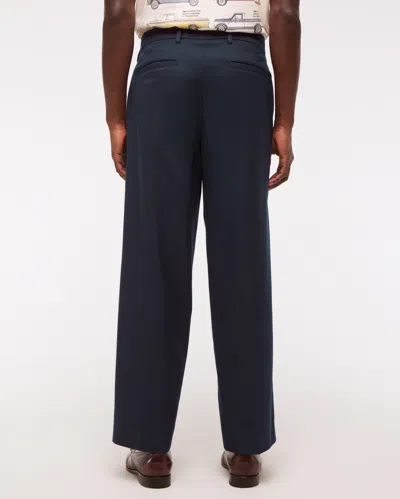 Abercrombie & Fitch Baggy Trouser In Blue