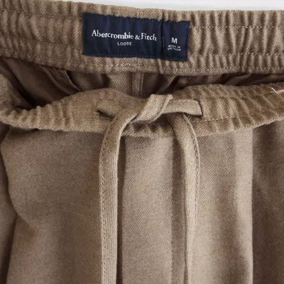 Abercrombie & Fitch Loose Pull-on Pant In Brown