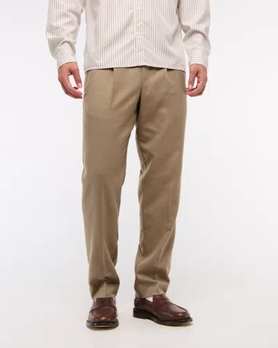 Abercrombie & Fitch Loose Pull-on Pant In Brown